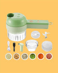 4 in 1 Portable Electric Vegetable Cutter Set – Wireless Food Processor